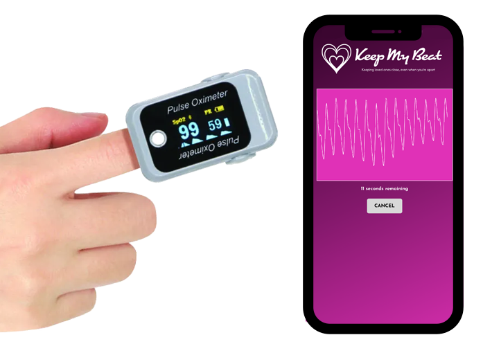 A Keep My Beat Heartbeat Wearable Pack